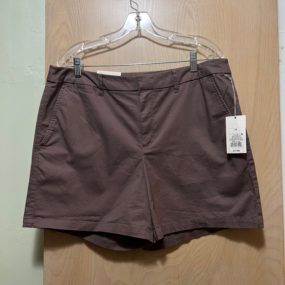 A New Day stretch chino shorts
